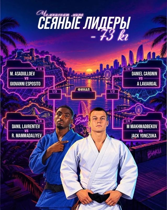 Чемпионат мира по дзюдо — болеем за Данила Лаврентьева! Чемпионат мира по дзюдо — болеем за Данила Лаврентьева!