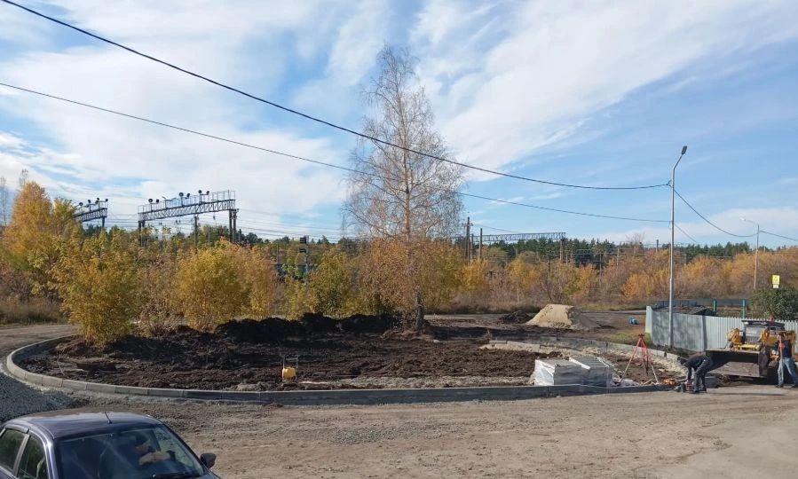 В микрорайоне Утяк создают комфортное пространство для отдыха В микрорайоне Утяк создают комфортное пространство для отдыха
