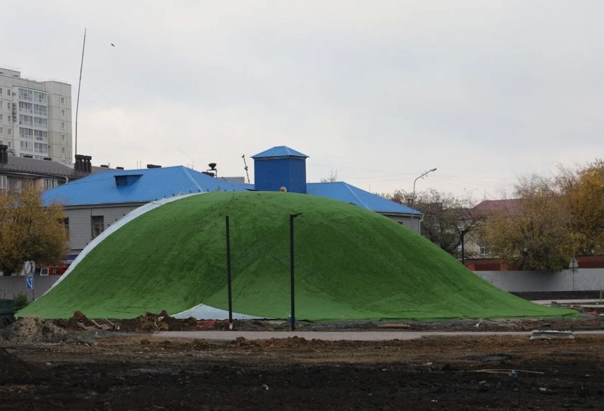 В Кургане создают новую точку притяжения для горожан и туристов — зону отдыха «Дерево жизни»