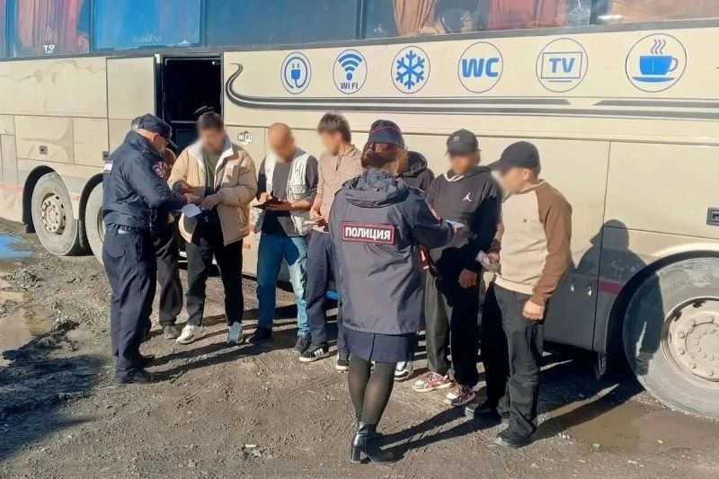 278 нарушений и 58 выдворений: полиция провела рейд по нелегальным мигрантам в Курганской области