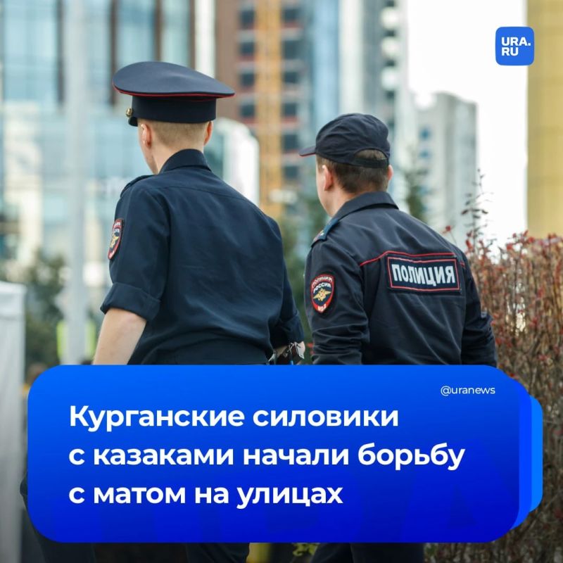 Курганские власти бросили казаков на борьбу с матершинниками