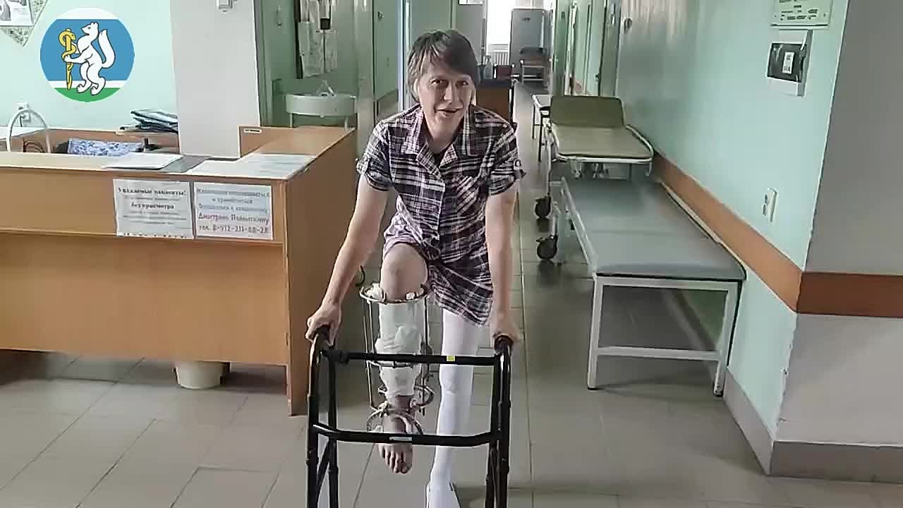 «Сделано в Кургане, спасено в Алапаевске»: как аппарат Илизарова вернул ногу женщине после встречи с мотоблоком